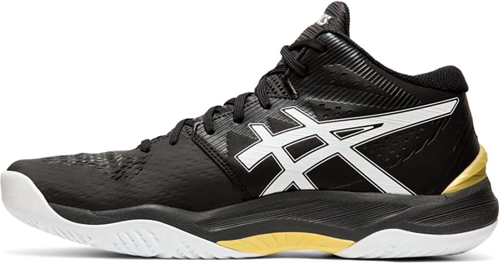 ASICS Men's in black and white beautiful best Volleyball Shoes